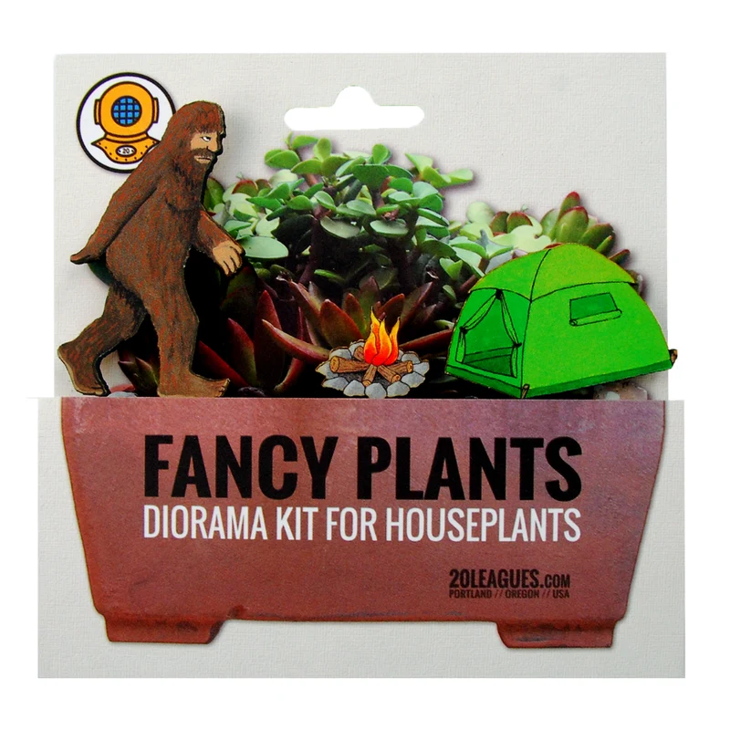 Sasquatch Fancy Plants Diorama Kit