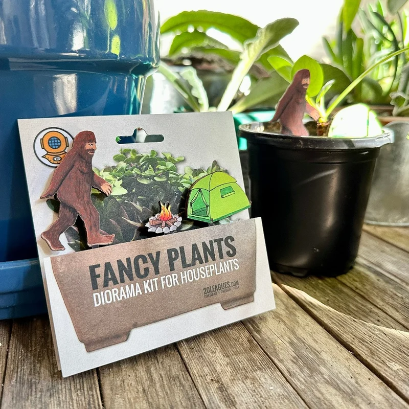 Sasquatch Fancy Plants Diorama Kit