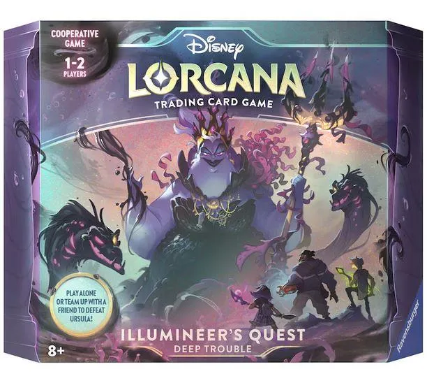 Disney Lorcana Illumineers Quest Deep Trouble - Quête des Illuminateurs problèmes profonds