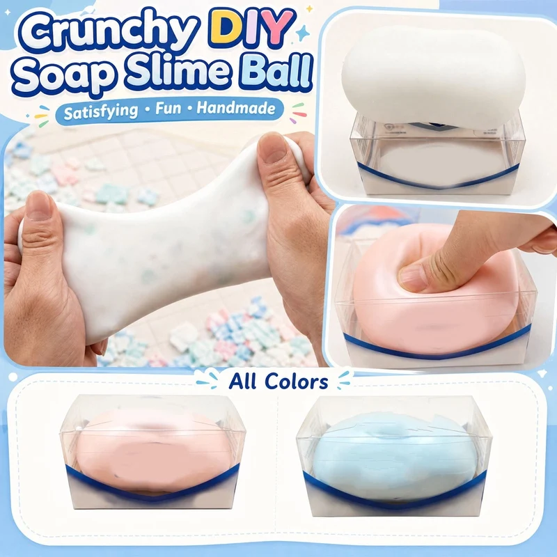 Single Crunchy Soap Squeeze Fidget Toy