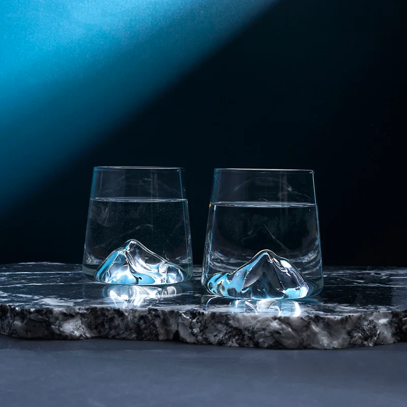 COFFRET DE 2 VERRES TOPOGRAPHIQUES