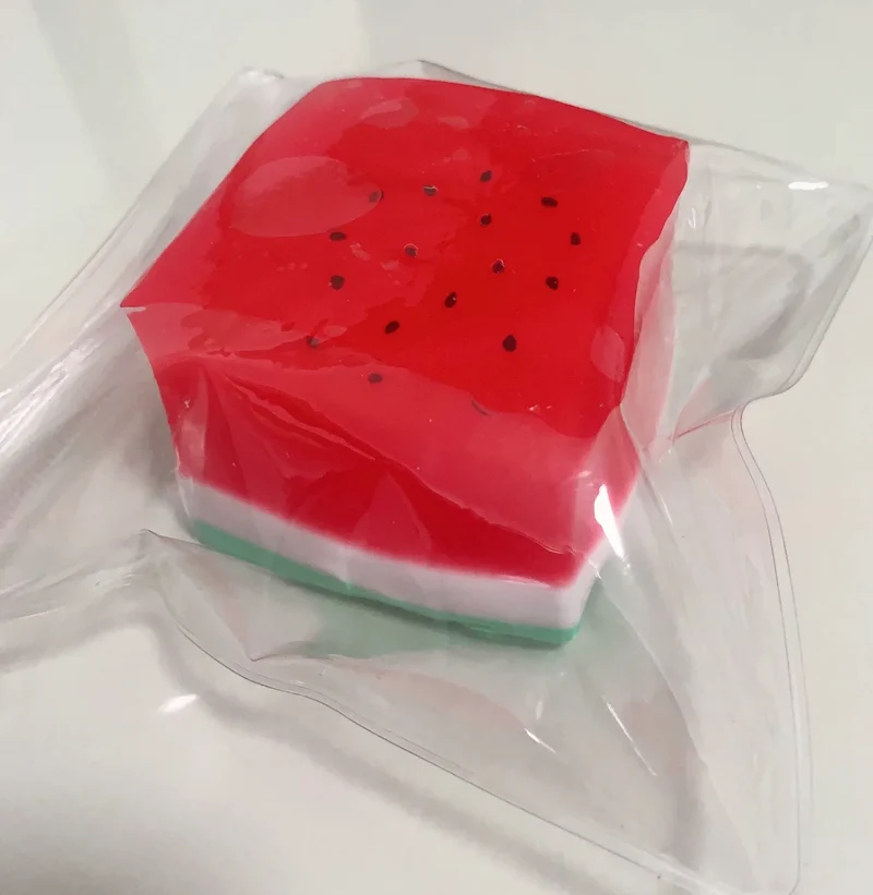 Large Watermelon Cube Squishy Fidget Toy(150g)