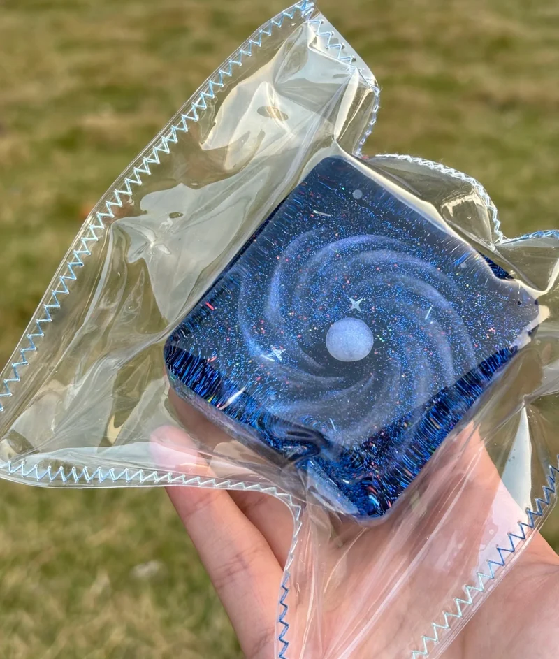Galaxy Spiral Cube Fidget Toy(5-8 Days to make)