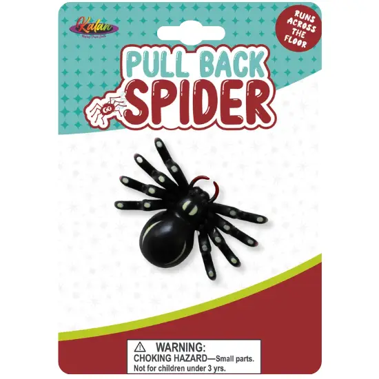 Pull Back Creepy Spider