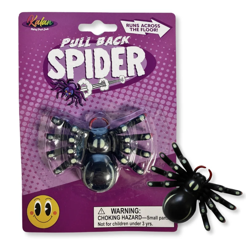 Pull Back Creepy Spider