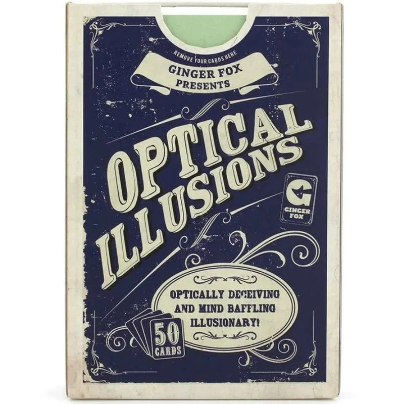 Optical Illusions Deck with 50 Cards