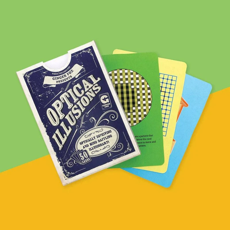 Optical Illusions Deck with 50 Cards