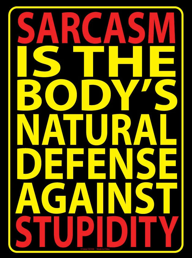 Metal Warning Sign