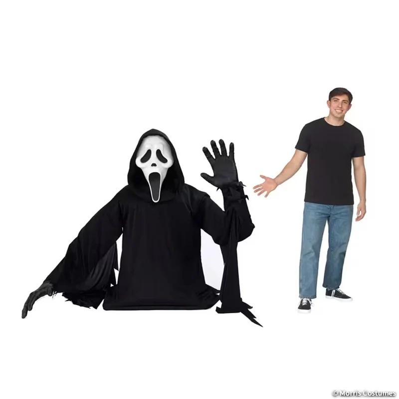 Ghost Face Waving Grave Breaker, Scream, Halloween Decoration, 48 Inches, 1 Count