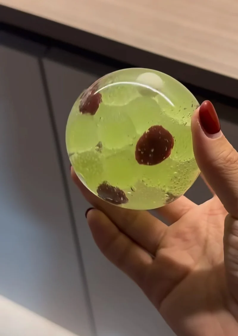 Crystal Grape ball(Slight Bounce Back) Squishy Fidget Toy
