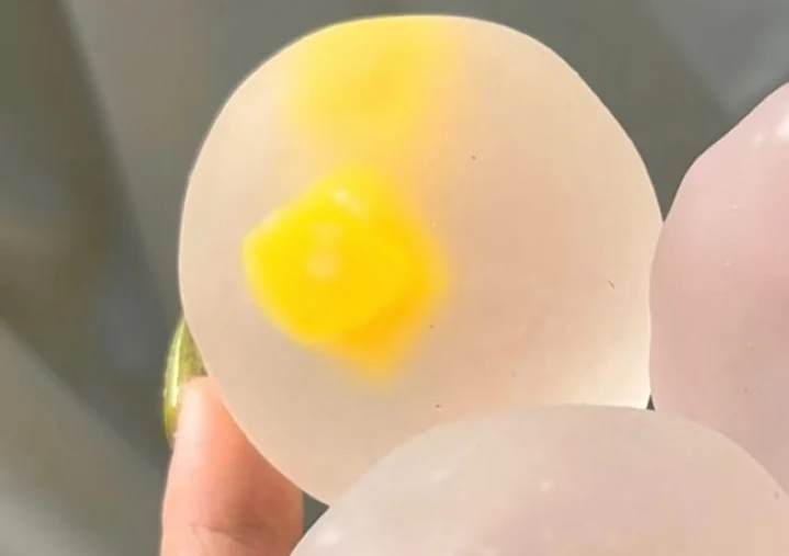 (Top Selling) Soft Mochi Fruit Ball (Zero Bounce Back) Squishy Fidget Toy