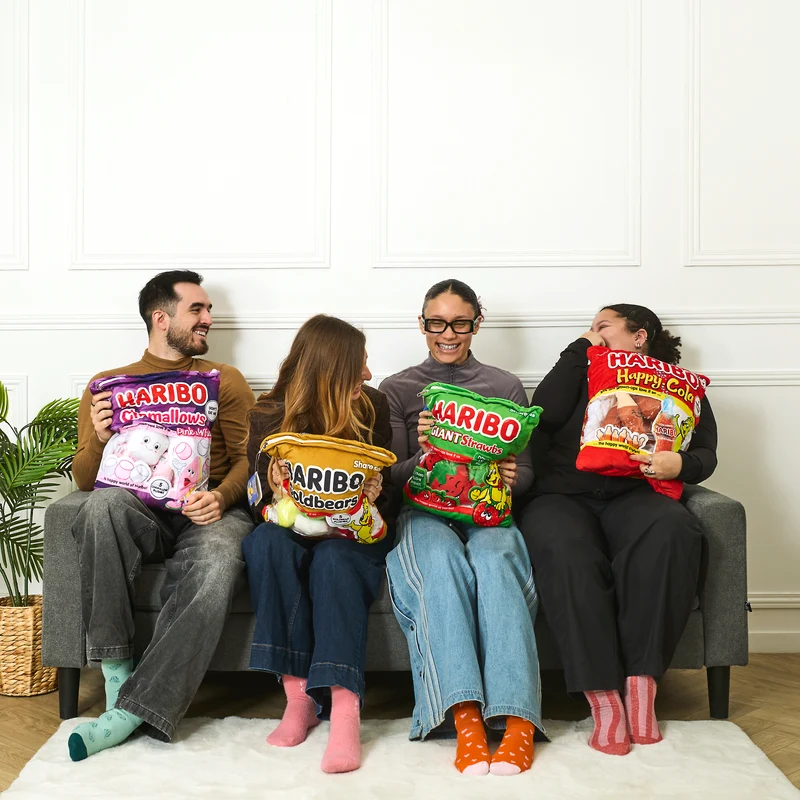 PAQUET PELUCHES COLAS HARIBO