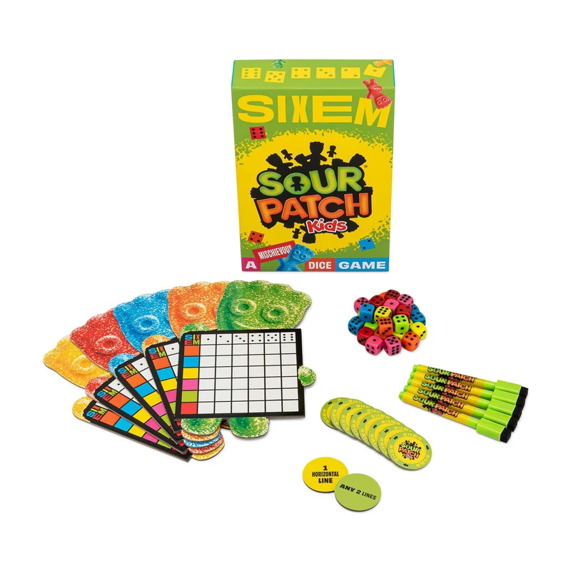 SIXEM Sour Patch Kids Dice Game