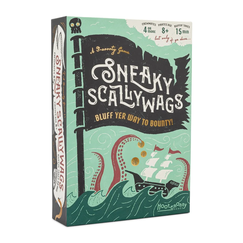 Sneaky Scallywags Dexterity Board Game