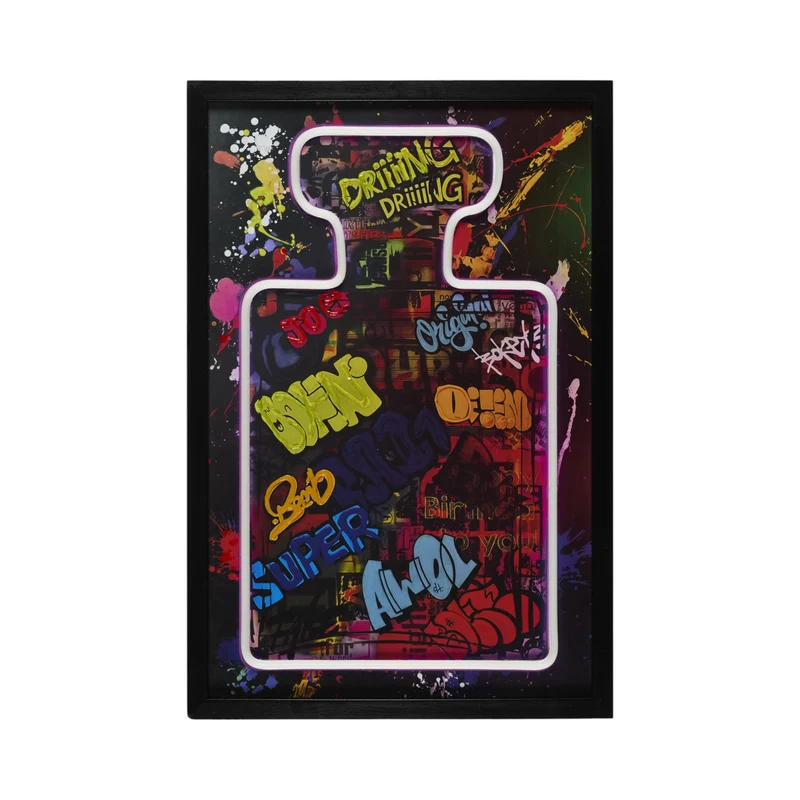 TABLEAU EFFET NEON ICONIC PARFUME