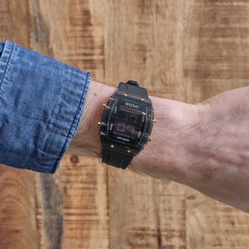 MONTRE ALPHA PURE BLACK