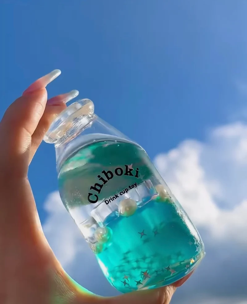 Ocean Squishy Bottle Fidget Toy