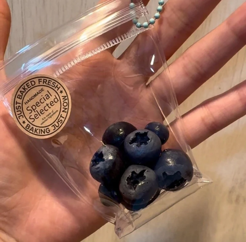 Little Fruit Squishy KeyChain Fidget Toy