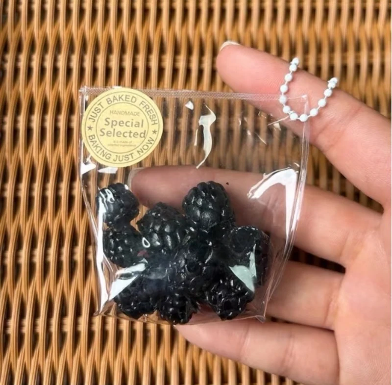 Little Fruit Squishy KeyChain Fidget Toy