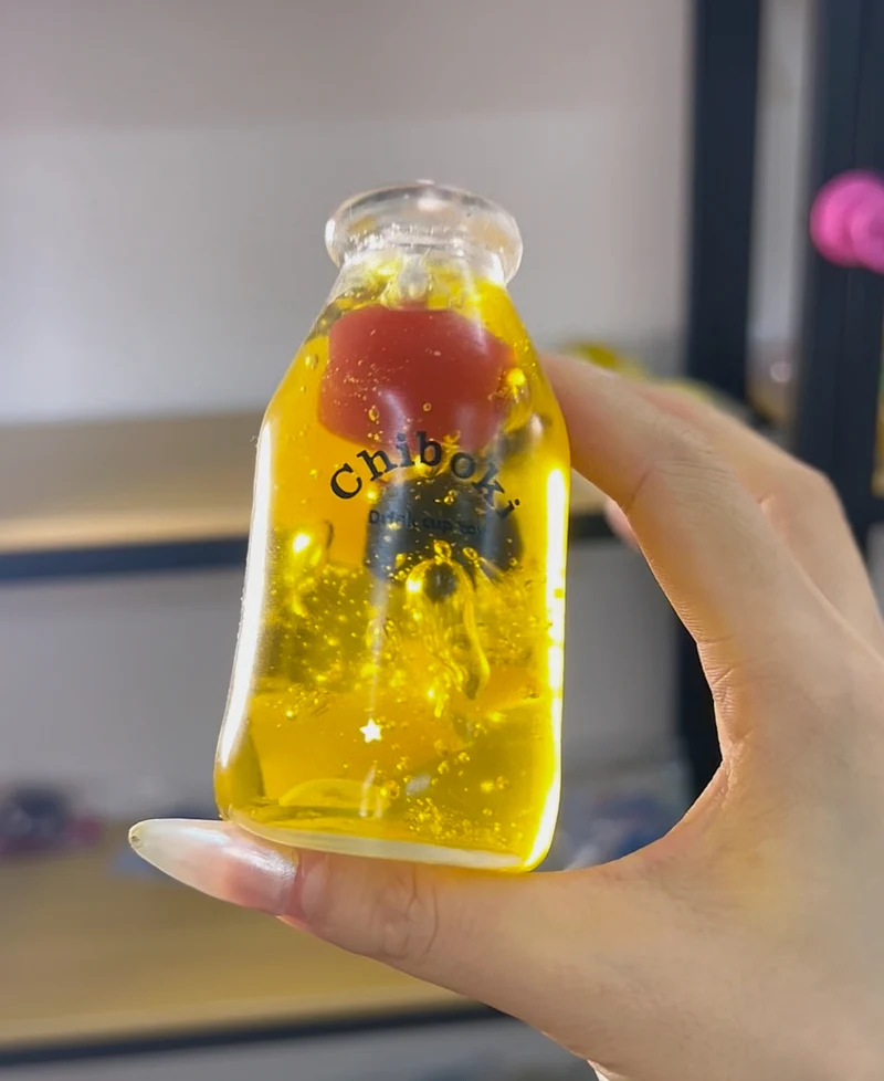 Mix Fruit Squishy Bottle Fidget Toy