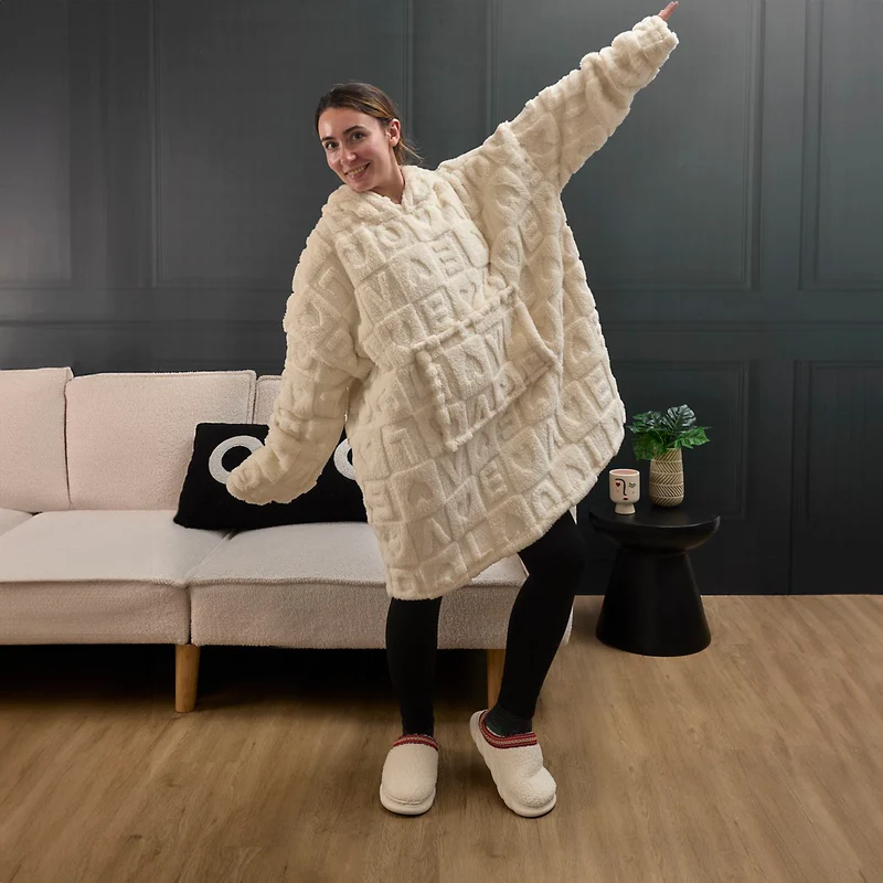 SWEAT PLAID SHERPA LOVE