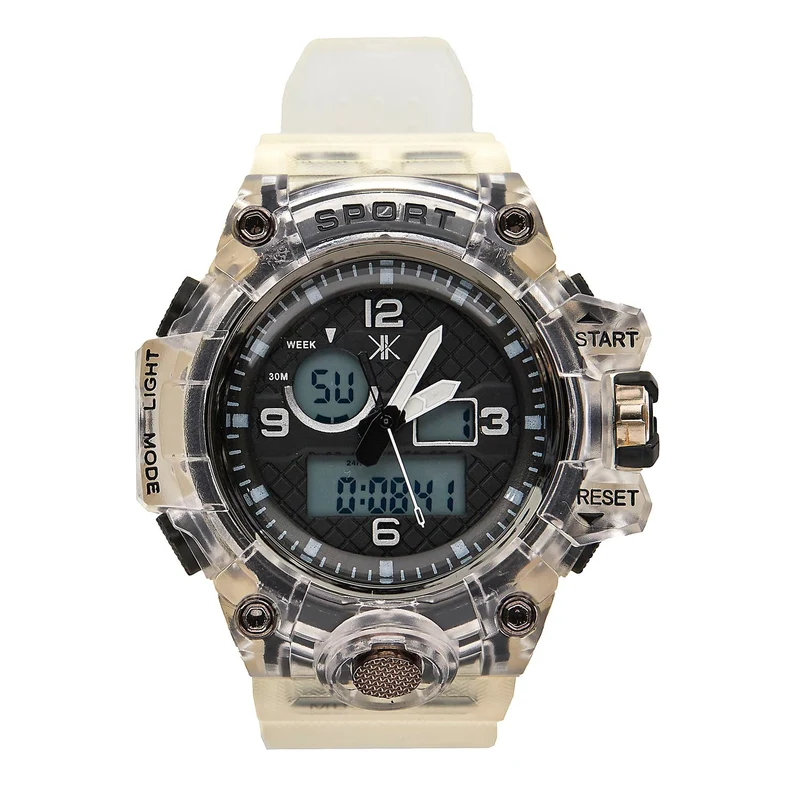 MONTRE HOMME TRANSPARENTE