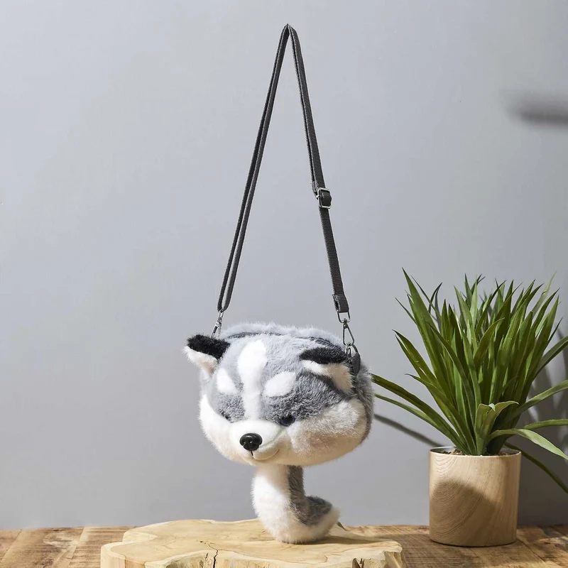 SAC PELUCHE HUSKY VIBRANT