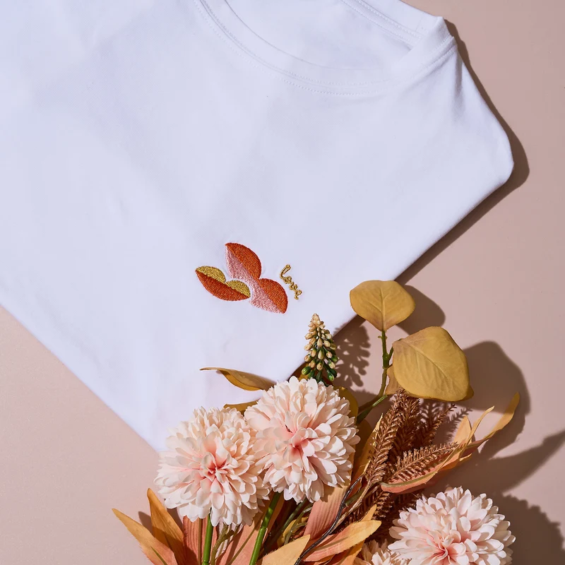 COFFRET T-SHIRT BRODE MAMA MI AMORE S/M