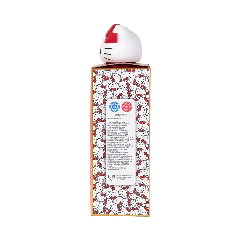 BOUTEILLE ISOTHERME BOUCHON 3D HELLO KITTY