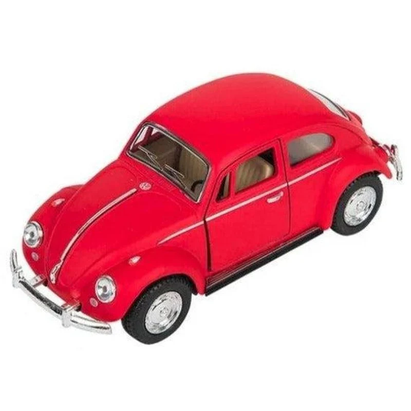 Volkswagen Classic Bug Diecast Car - Voiture miniature Coccinelle classique (Red/Rouge)