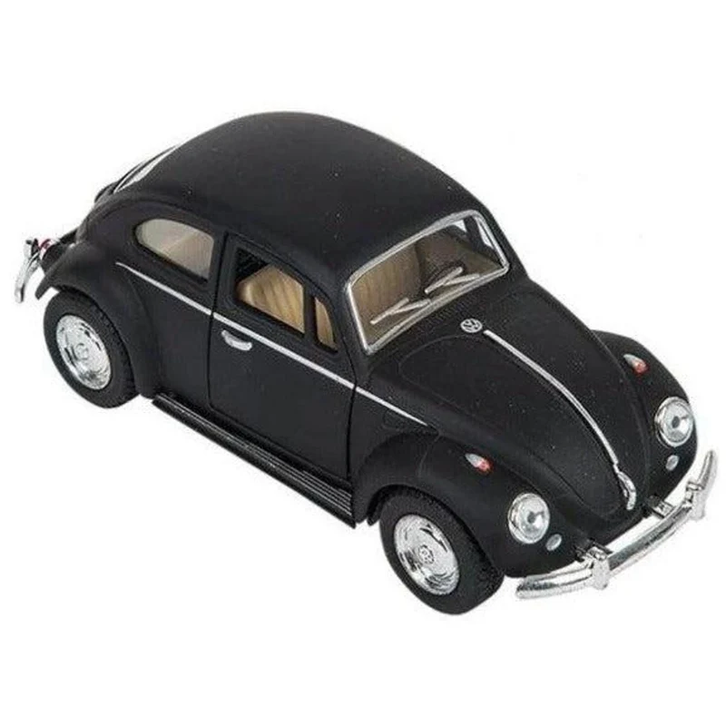 Volkswagen Classic Bug Diecast Car - Voiture miniature Coccinelle classique (Black/Noir)