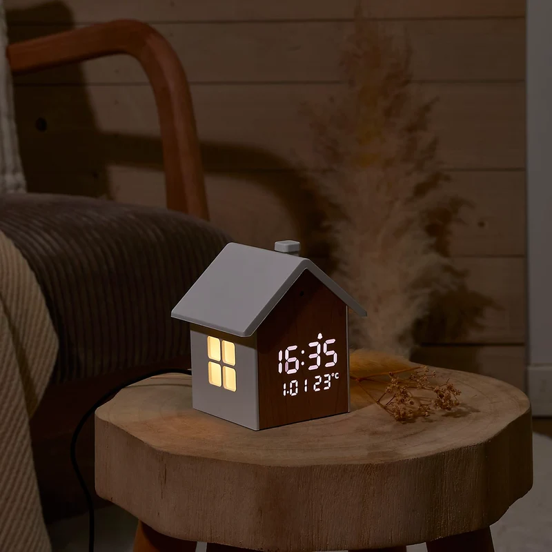 REVEIL LED TINY HOUSE BLANC