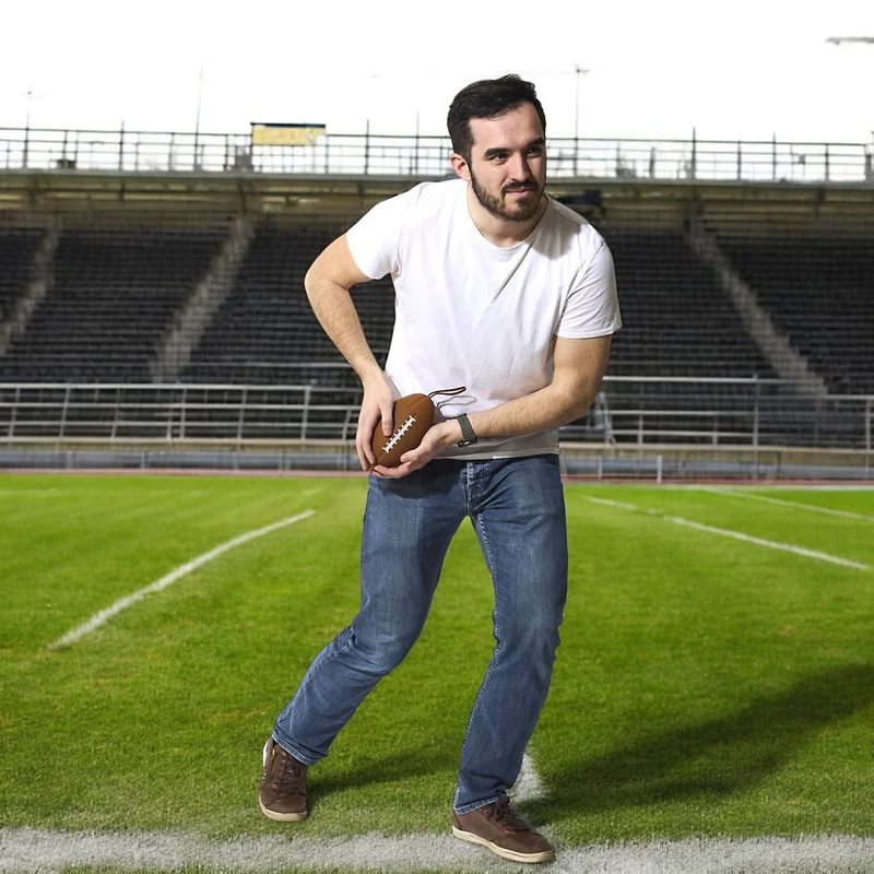 GOURDE BALLON RUGBY