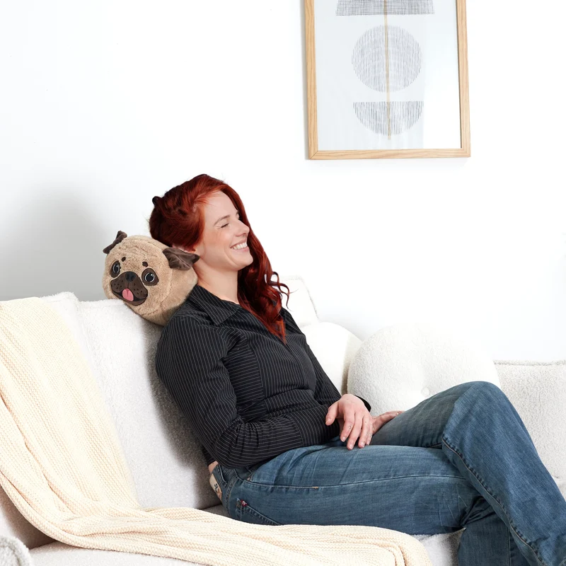 COUSSIN VIBRANT BOULEDOGUE