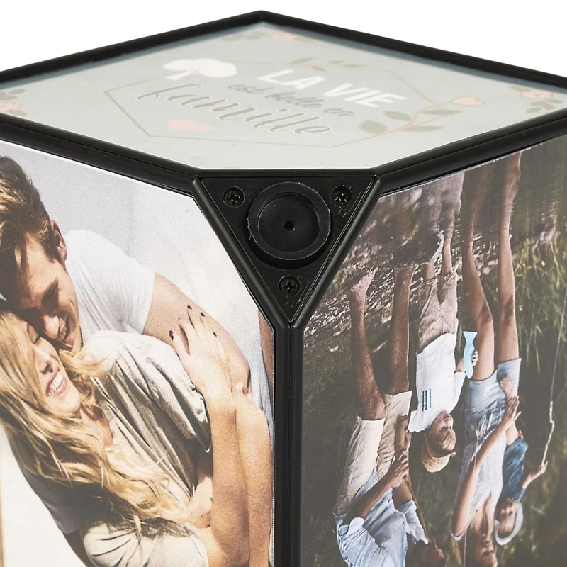 CADRE PHOTO CUBE ROTATIF ORBIT