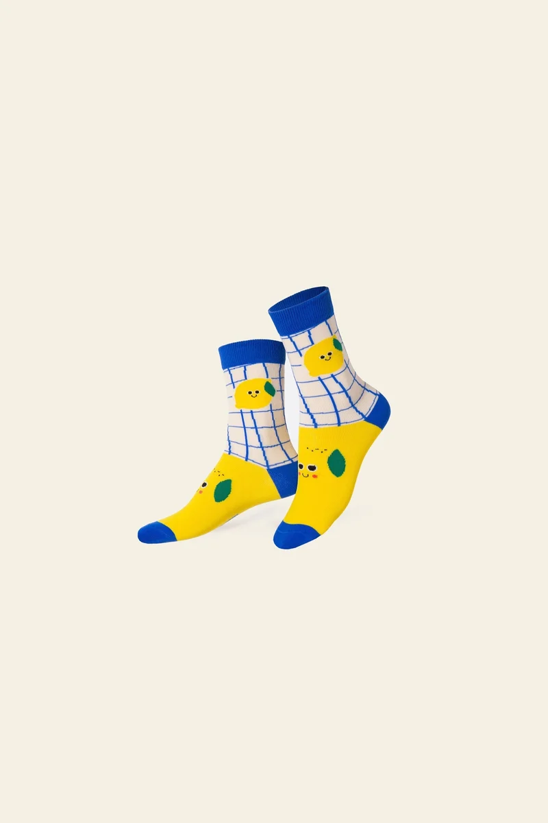 Eat My Socks Kids Acid Lemon Socks
