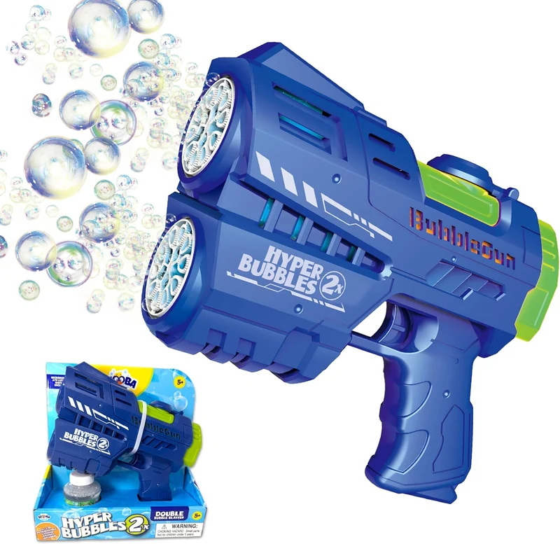 Thin Air Brands Hyper Bubbles 2X Rechargeable Bubble Blaster SD922