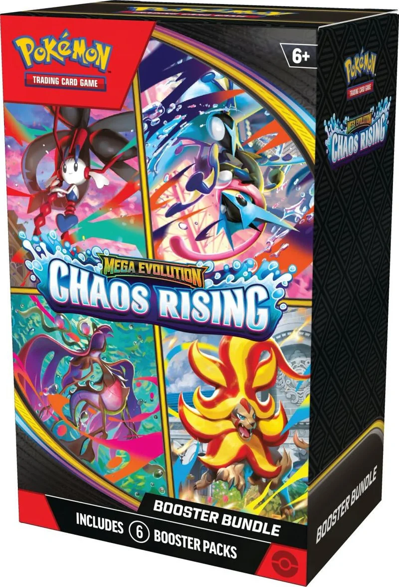 Pokemon Mega Evolution Chaos Rising Booster Bundle Box