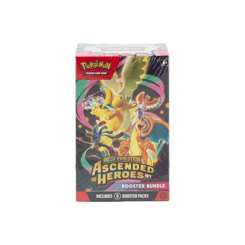 Pokemon Mega Evolution: Ascended Heroes 6-Pack Booster Bundle