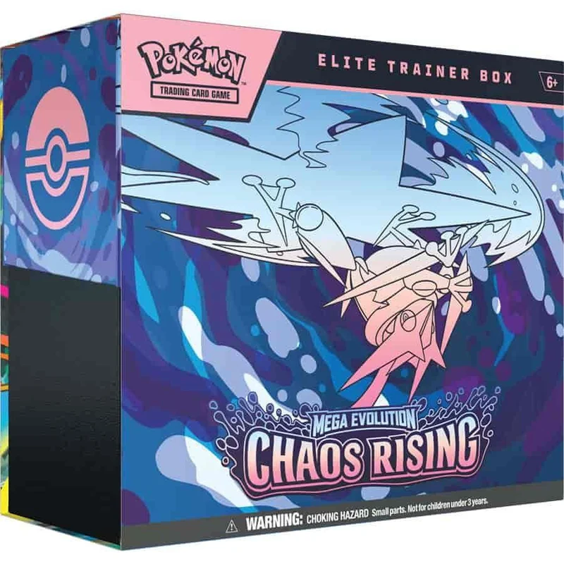 Pokemon Mega Evolution Chaos Rising Elite Trainer Box