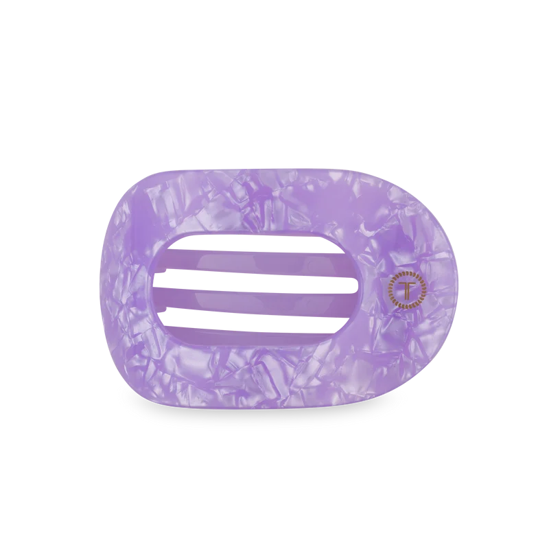 Flat Round Hair Clip | Medium | Lavender Mist