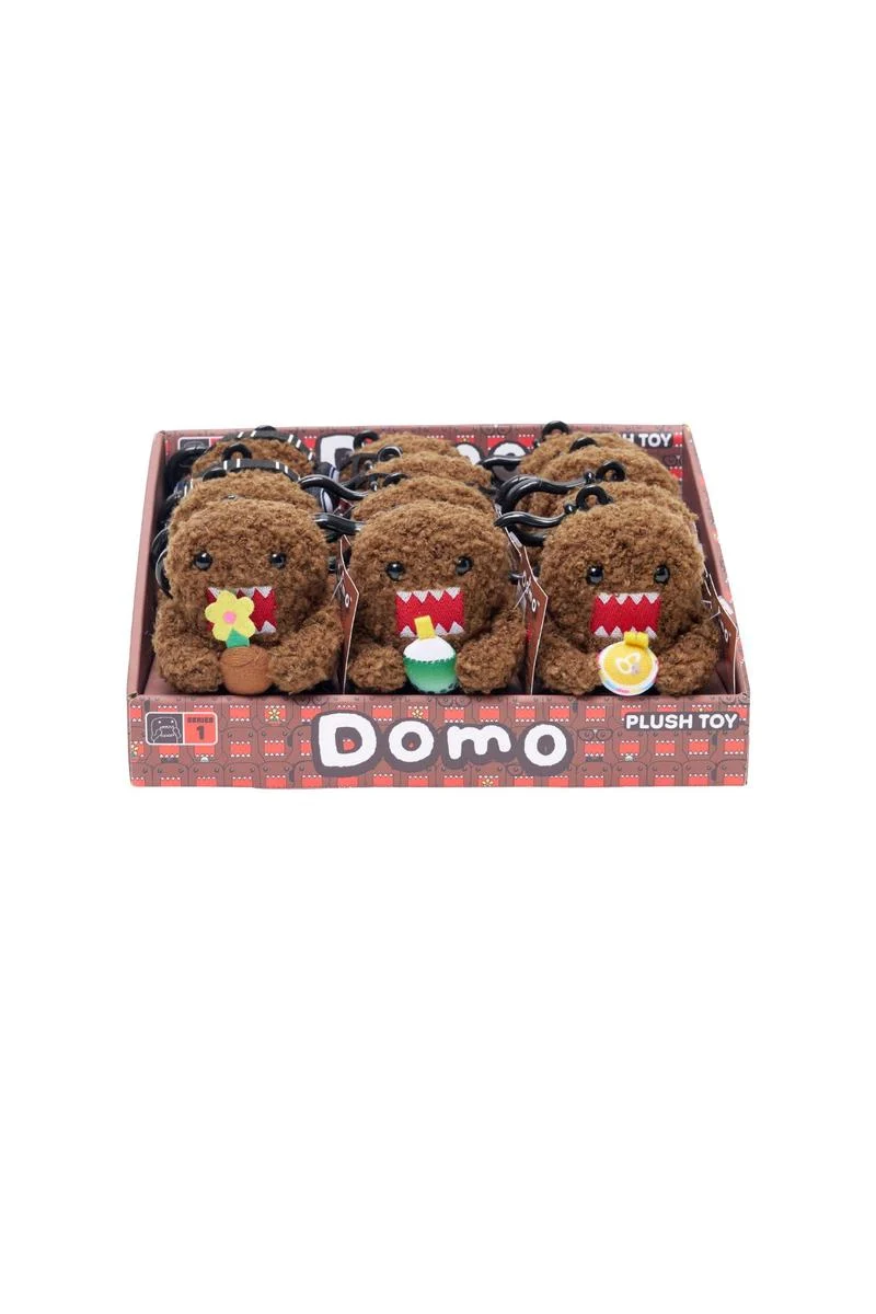 License 2 Play Domo Plush Clip-On 4 Inch
