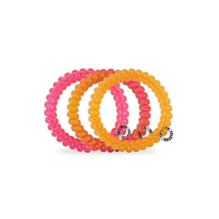TELETIES Spiral Hair Coils Small Day Rave