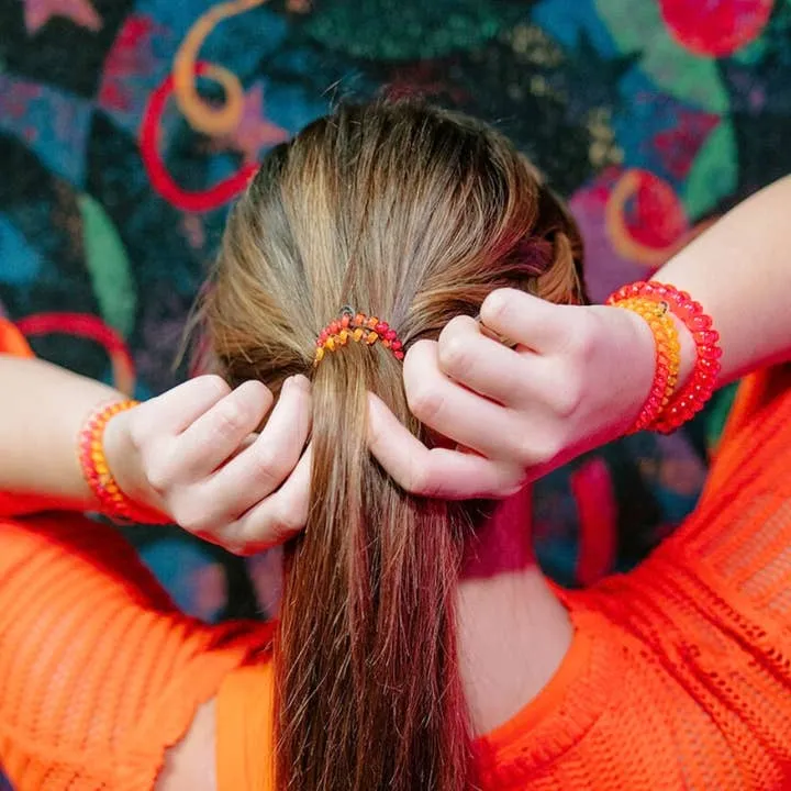 TELETIES Spiral Hair Coils Small Day Rave