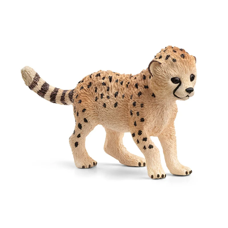Schleich Wild Life Cheetah Baby Figurine Realistic Animal Toy