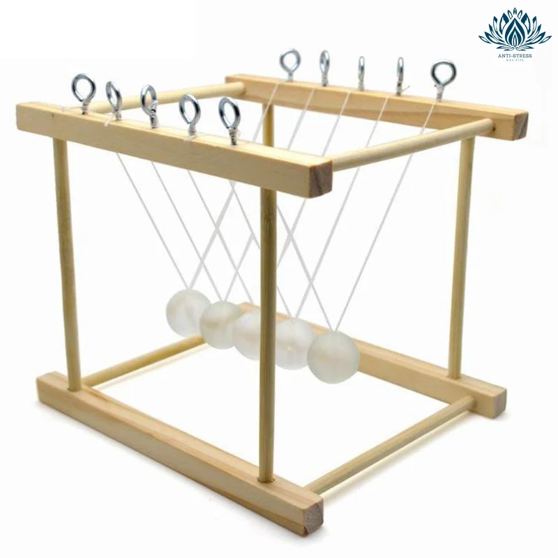 Pendule de Newton Bois
