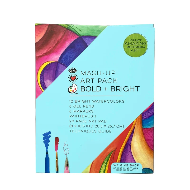 iHeartArt Mash-Up Art Pack Bold + Bright