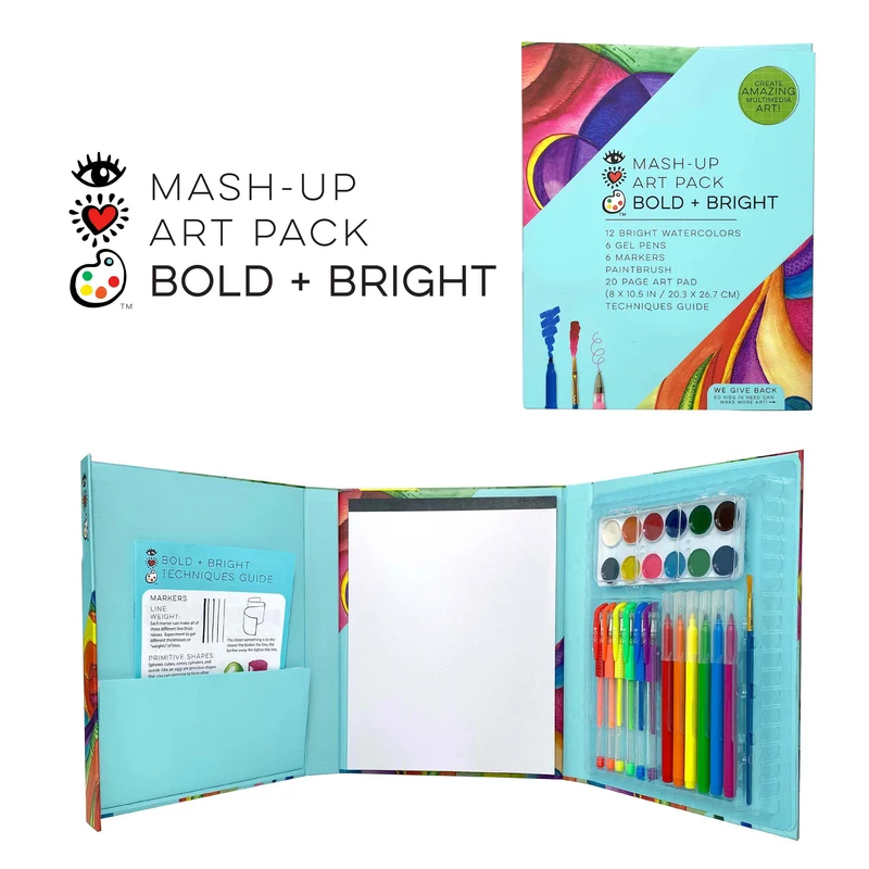 iHeartArt Mash-Up Art Pack Bold + Bright