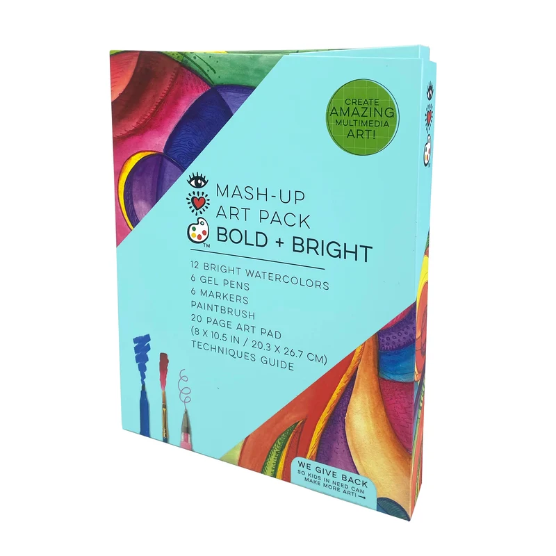 iHeartArt Mash-Up Art Pack Bold + Bright