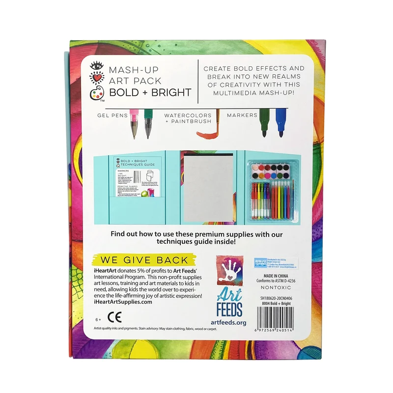 iHeartArt Mash-Up Art Pack Bold + Bright